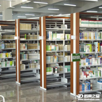 長期供應 鋼木書架 單柱雙面書架 圖書館書架 學校書架系列