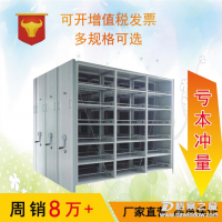 廠家定制智能電動密集檔案柜 軌道手搖式檔案柜 自動選層檔案柜