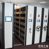 手搖式密集柜 電動全封閉檔案密集柜 移動密集架