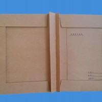 A4進口牛皮紙卷皮 無酸紙卷皮  紙制六耳卷皮 可定做 廠家直銷低價批發檔案袋