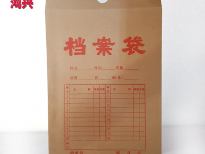 廠家批發直銷 牛皮紙檔案袋 文件袋 檔案袋定制