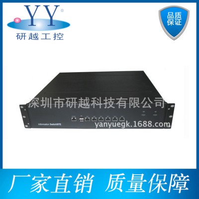 研越工控NSP-2861 2U 6千兆網(wǎng)絡(luò)安全服務(wù)器平臺 支持至強處理器