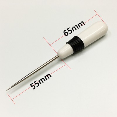 廠家直銷 塑料柄直錐子千枚通 diy手工皮革工具