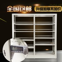 重慶鋼制鐵皮書架學校圖書館閱覽室單面雙面書店書籍室書架資料架