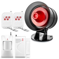 家用防盜器紅外線報警器門窗安防系統現場無線聲光防盜報警器店鋪