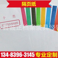 干部人事檔案盒十大分類(lèi)紙   隔頁(yè)紙   一類(lèi)到十類(lèi)   十種顏色