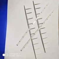 批發華中裝訂機訂條 1寸12孔白色訂條 12齒裝訂夾條100支裝 維樂
