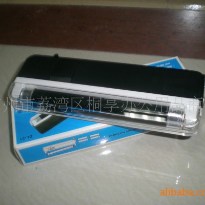 批發紫光熒光便攜式驗鈔機帶手電小型驗鈔燈DL-01迷你驗鈔機單管
