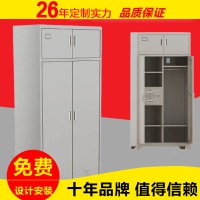 [廣州廠家]生產供應鐵皮儲物柜 鋼制物品柜 鋼制更衣柜