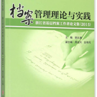 檔案管理理論與實踐——浙江省基層檔案工作者論文集（2015）